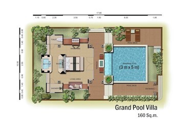Beachfront Grand Pool Villa