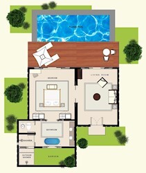Luxury Garden Pool Villa
