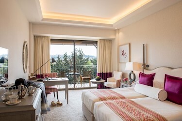Deluxe Bedroom with Inland View