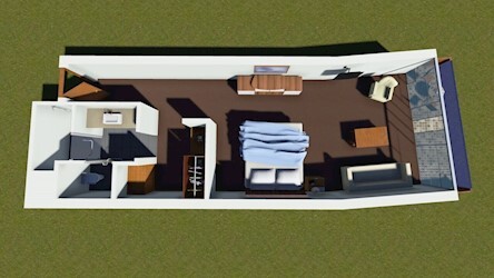 Type 1 Standard Room Land Side