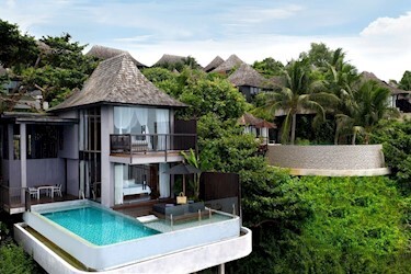 2 Bedroom Ocean Front Duplex Pool Villa