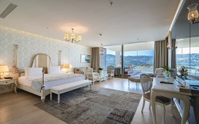 Bodrum Suite with Living Room