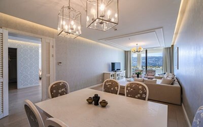 Bodrum Suite with Living Room
