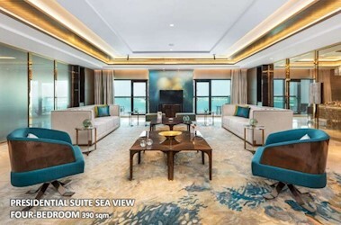 Presidential Suite Four Bedroom Sea View