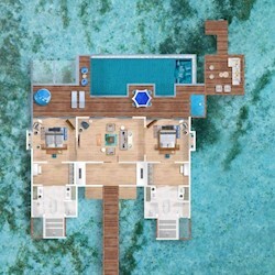 Two Bedroom Ocean Villa with Pool