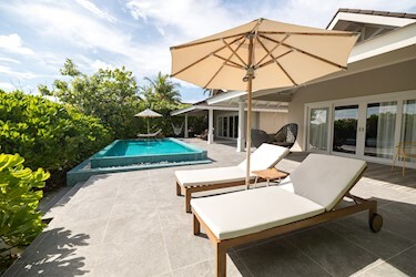 Two Bedroom Ocean Beach Villa With Pool