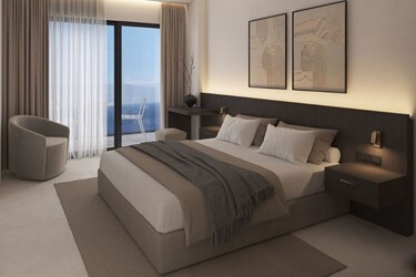 Twin Room with Sea View