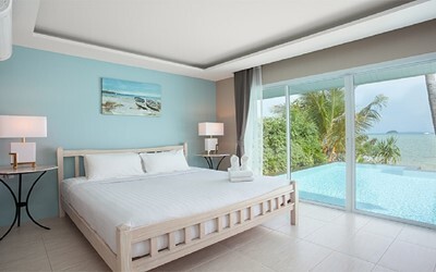 2-Bedroom Beachfront Pool Villa, 