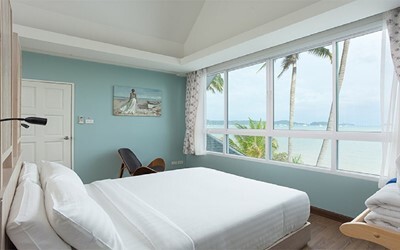 2-Bedroom Beachfront Pool Villa, 