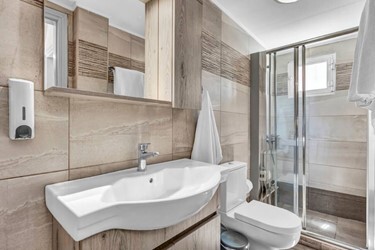 Junior Suite Bedroom & Living Room for 4 Persons A/C