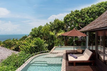 Pool Villa with Partial Ocean View