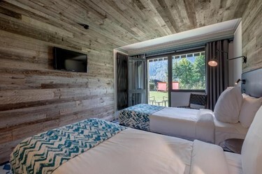Double or Twin Room with Mont Blanc View