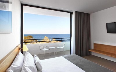 Twin With Balcony, Sea View