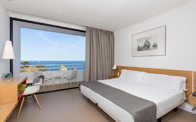 Twin With Balcony, Sea View