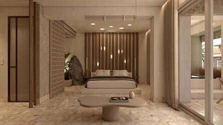 Starlight Suite with Outdoor Hydro-massage Bathtub