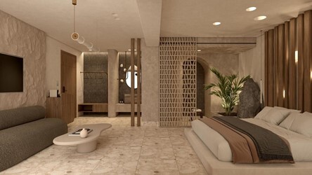 Starlight Suite with Outdoor Hydro-massage Bathtub