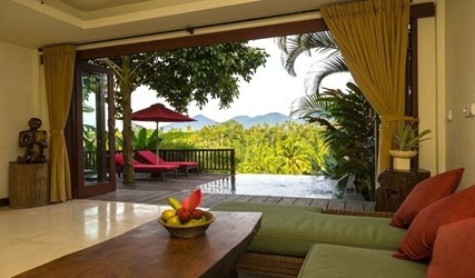 One bedroom duplex pool villa