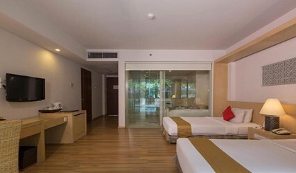 Deluxe Double or Twin Room with Pool View