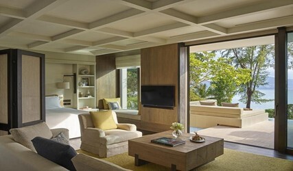 Ocean View Pool Pavilion - Two Twins