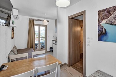 Junior Suite Bedroom & Living Room for 3 Persons A/C