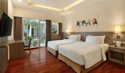 Deluxe Double or Twin Room with Lagoon View