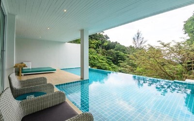 Partial Sea View Deluxe Pool Suite