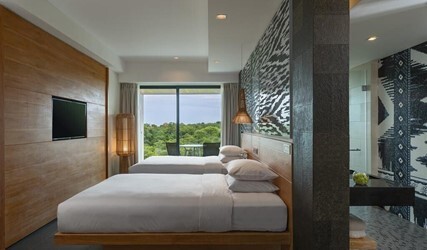 Deluxe Twin Room with Balcony and Garden View