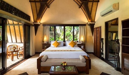 Lumbung Deluxe Double Room With Extra Bed 