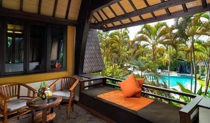 Lumbung Deluxe Double Room With Extra Bed 