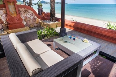 Beachfront Pool Villa