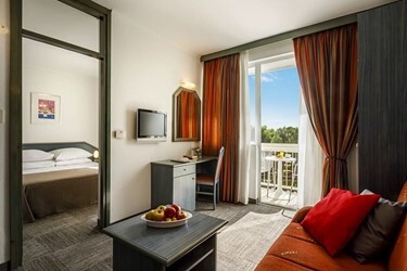 Superior suite with seaside balcony