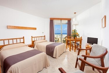 Studio with sea views