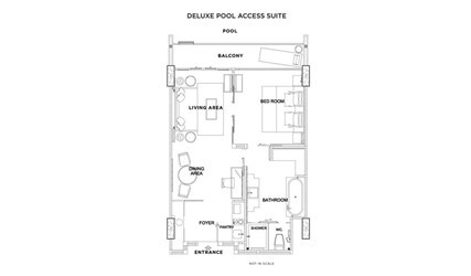 Deluxe Pool Access Suite