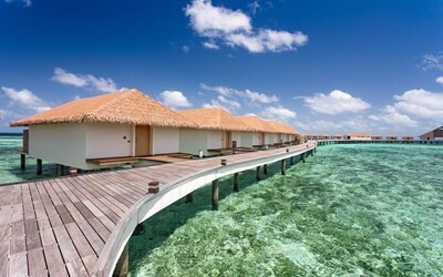 Sunset Water Bungalow Jacuzzi