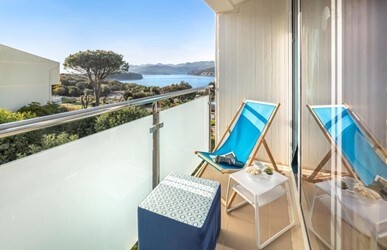 Superior Twin/Double Room with Balcony or Terrace Sea Side View