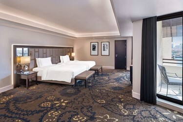 Junior Suite with Lounge Access and Balcony