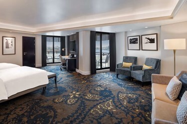 Junior Suite with Lounge Access and Balcony