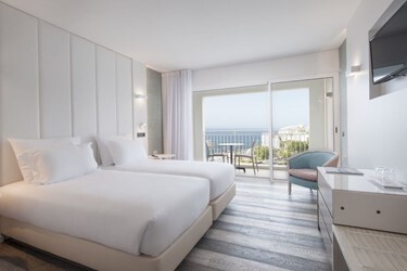 Double or Twin Room with Side Sea View