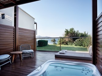 Double Bungalow Room Side Sea View Jacuzzi