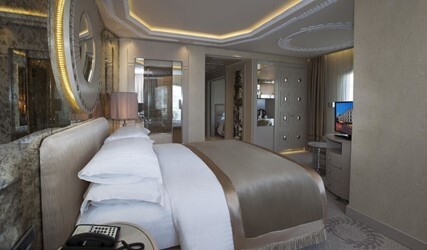 Family Room with City View