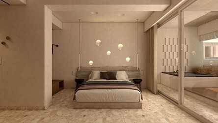 Serenity Suite with Outdoor Hydro-massage Bathtub