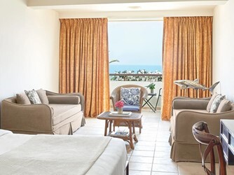Family Room Open Plan Side Sea View