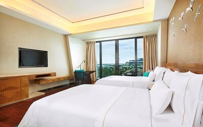 Deluxe Seaview, Guest Room, 2 Double