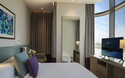 Spacious one bedroom suite