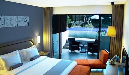 Deluxe Double Room with Pool Access
