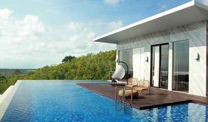 Three-Bedroom Presidential Villa with Balcony and Ocean View