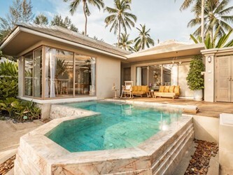 2-Bedroom Beachfront Pool Villa