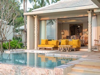 2-Bedroom Beachfront Pool Villa