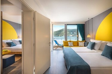 Superior Family Room with Balcony or Terrace Sea Side View