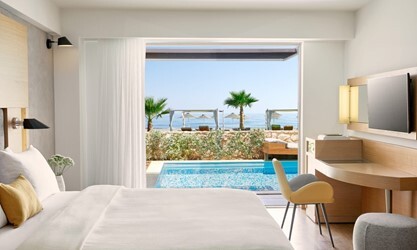 Imperial Suite Private Pool Water Front Direct Sea View